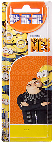 PEZ - Card MOC -Despicable Me - Minion Jerry - black eyes