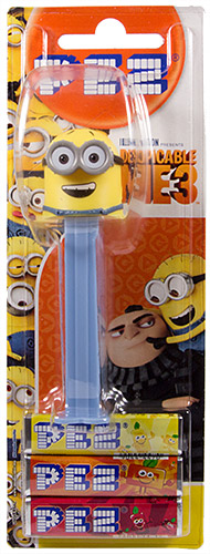 PEZ - Card MOC -Despicable Me - Minion Jerry - black eyes