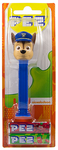 PEZ - Card MOC -Animated Movies and Series - Paw Patrol - Chase