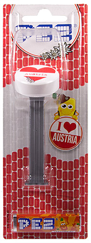 PEZ - Card MOC -PEZ Miscellaneous - I ♥ Austria - Puck Austria