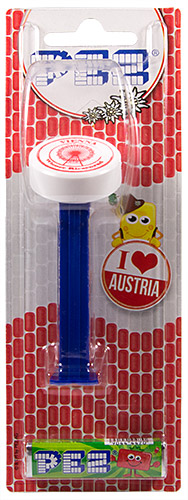 PEZ - Card MOC -PEZ Miscellaneous - I ♥ Austria - Puck Riesenrad