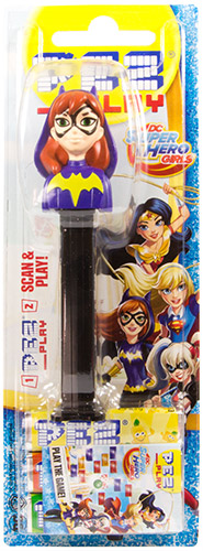 PEZ - Card MOC -Super Hero Girls - DC - Batgirl - with play code