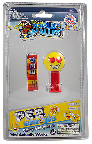 PEZ - Card MOC -PEZ Miscellaneous - World's smallest PEZ - Lovey