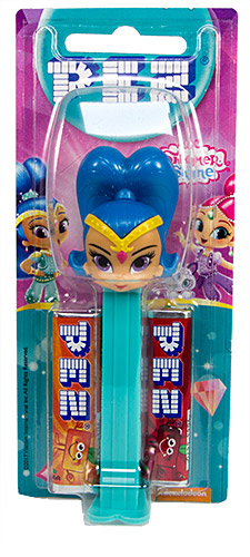 PEZ - Card MOC -Animated Movies and Series - Shimmer and Shine - Shine