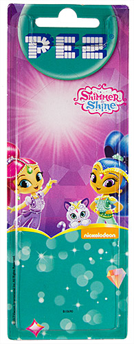 PEZ - Card MOC -Animated Movies and Series - Shimmer and Shine - Shimmer