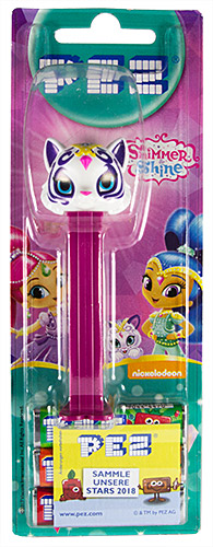 PEZ - Card MOC -Animated Movies and Series - Shimmer and Shine - Nahal