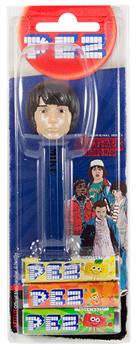 PEZ - Card MOC -Movie and Series Characters - Stranger Things - Mike