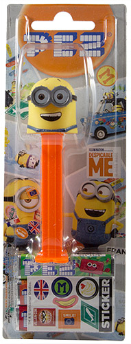 PEZ - Card MOC -Despicable Me - Despicable Me 3 - Minion Jerry - copper eyes