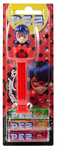 PEZ - Card MOC -Animated Movies and Series - Miraculous - Ladybug