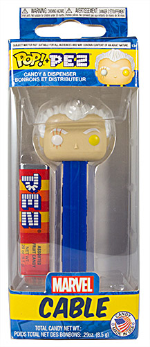 PEZ - Card MOC -Marvel - Cable