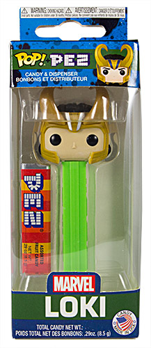 PEZ - Card MOC -Marvel - Loki