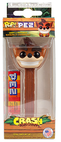 PEZ - Card MOC -Video Games - Crash Bandicoot