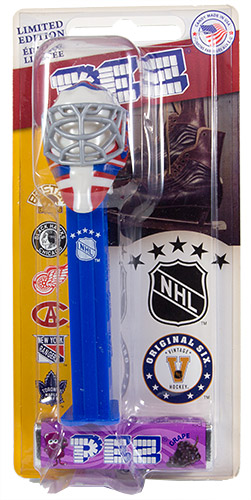 PEZ - Card MOC -Sports Promos - NHL - Team Masks - Montreal Canadiens