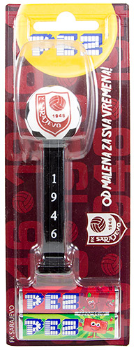 PEZ - Card MOC -Bosnia and Herzegovina Football - FK Sarajevo