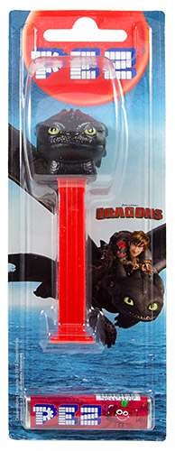 PEZ - Card MOC -How to Train Your Dragon - Toothless