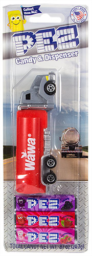 PEZ - Card MOC -Advertising Wawa - Tanker - Grey cab - 2018