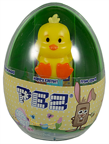 PEZ - Card MOC -Easter - Mini Gift Egg - Duck - Mini Full Body - B