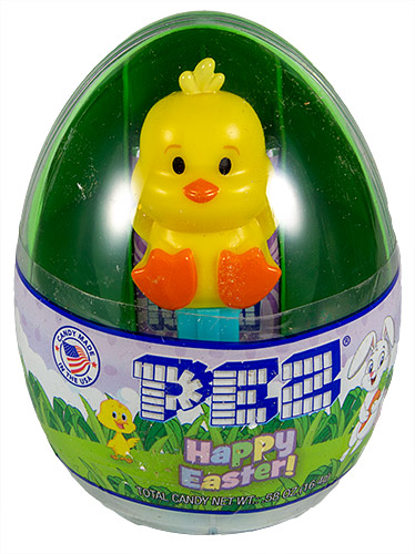 PEZ - Card MOC -Easter - Mini Gift Egg - Duck - Mini Full Body - B