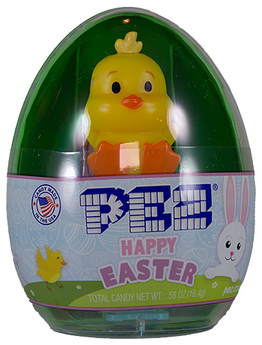 PEZ - Card MOC -Easter - Mini Gift Egg - Duck - Mini Full Body - B