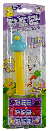 PEZ - Card MOC -Easter - Duck - Light Blue - A