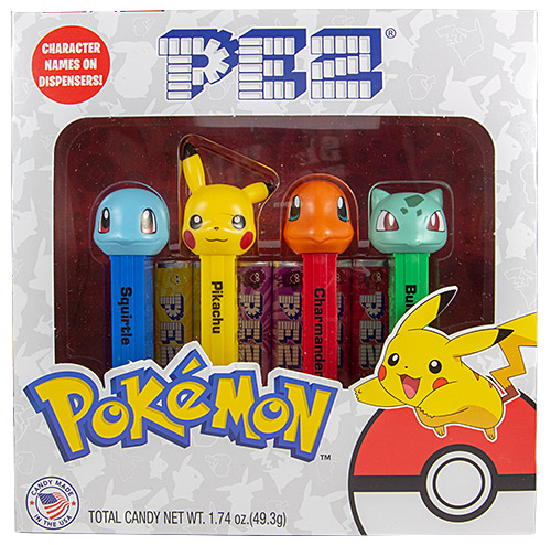 PEZ - Card MOC -Animated Movies and Series - Pokmon - Pikachu - B