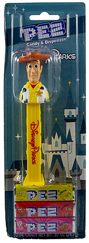 PEZ - Card MOC -Disney Classic - Disney Parks - Woody - B