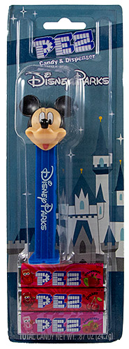 PEZ - Card MOC -Disney Classic - Disney Parks - Mickey Mouse - I