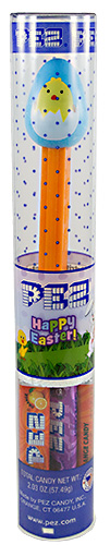 PEZ - Card MOC -Easter - Egg - Duck in white shell