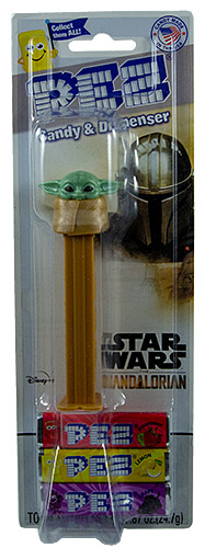 PEZ - Card MOC -Star Wars - The Mandalorian - Grogu - A