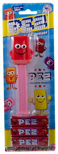 PEZ - Card MOC -PEZ Candy Mascot - PEZ Candy Mascot - cherry