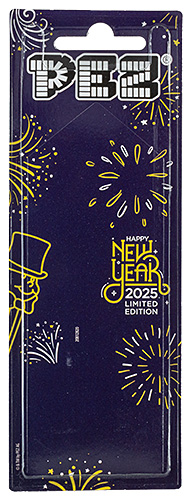 PEZ - Card MOC -PEZ Miscellaneous - Groom New Year 2025 - white bow - C