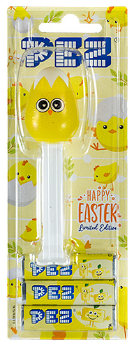 PEZ - Card MOC -Easter - Egg - Chicken Crystal Glitter