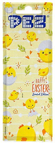 PEZ - Card MOC -Easter - Egg - Chicken Crystal Glitter
