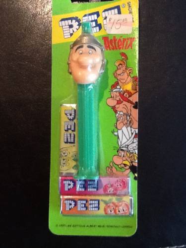 PEZ - Asterix - Series B - Roman Soldier/Centurion - dark shiny