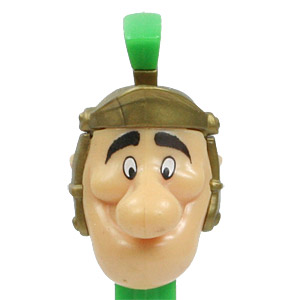 PEZ - Asterix - Series B - Roman Soldier/Centurion - dark shiny