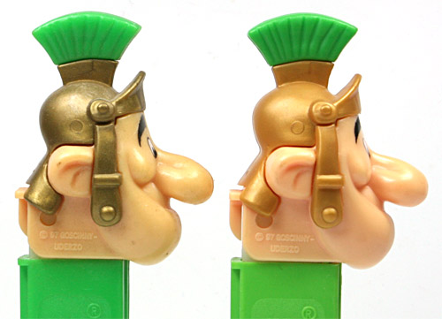 PEZ - Asterix - Series B - Roman Soldier/Centurion - dark shiny