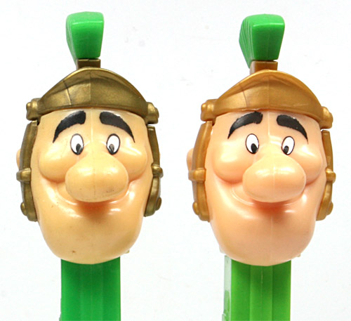 PEZ - Asterix - Series B - Roman Soldier/Centurion - dark shiny