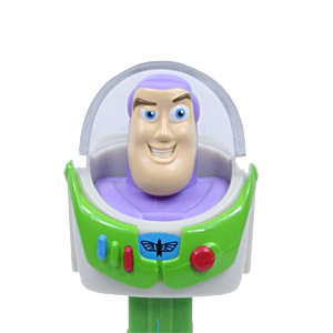 PEZ - Toy Story - Buzz Lightyear - white painted teeth, flesh skin
