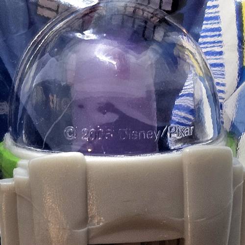 PEZ - Toy Story - Buzz Lightyear - white painted teeth, flesh skin