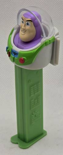 PEZ - Toy Story - Buzz Lightyear - white painted teeth, flesh skin
