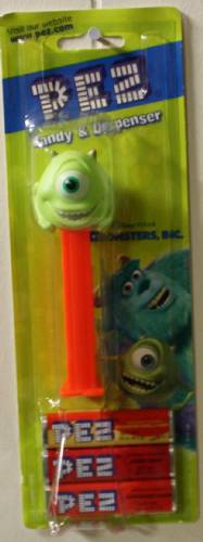 PEZ - Disney Movies - Best of Pixar - Monsters Inc. - Mike - A