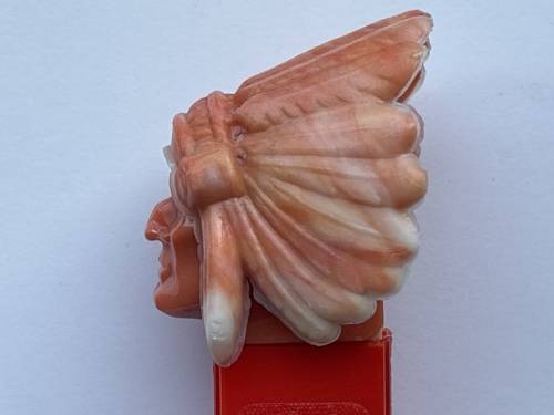 PEZ - Bi-Centennial - Indian Chief - Marbled Headdress