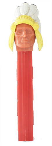 PEZ - Bi-Centennial - Indian Chief - White Headdress