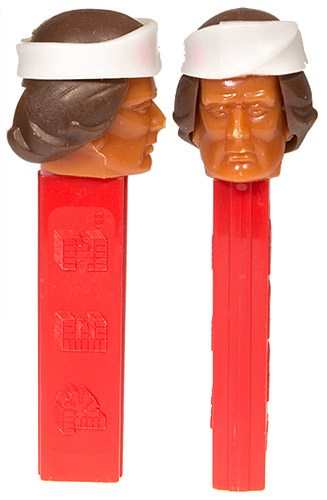 PEZ - Bi-Centennial - Wounded Soldier - Dark Tan Face