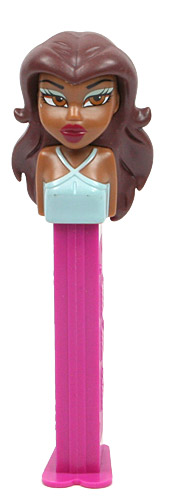 PEZ - Animated Movies and Series - Bratz - Sasha - Brown Eyes