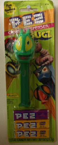 PEZ - Bugz - Grasshopper - Green Head