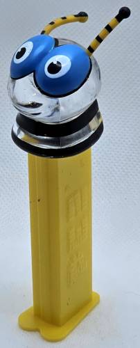 PEZ - Bugz - Crystal Collection - Baby Bee - Clear Crystal Head