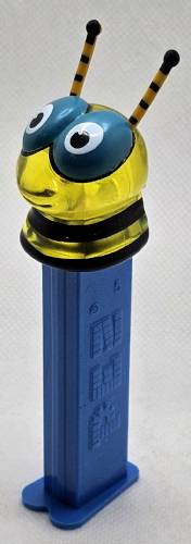PEZ - Bugz - Crystal Collection - Baby Bee - Yellow Crystal Head