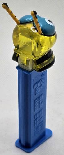 PEZ - Bugz - Crystal Collection - Baby Bee - Yellow Crystal Head