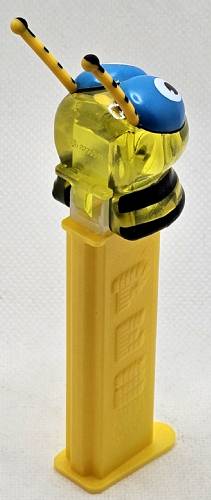 PEZ - Bugz - Crystal Collection - Baby Bee - Yellow Crystal Head